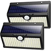 Los mejores  - Luz Solar Exterior- [2019 Super Brillante 138 LED - 1400 Lumens] iPosible Gran Ángulo 180 ° de Iluminación Foco Solar…